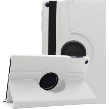 Samsung Galaxy Tab A7 10.4 Hoes bookcase - (2020/2022) - 360 draaibare - Wit