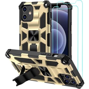 Anti-Scratch Shockproof Goud - 2 Pack Screenprotector