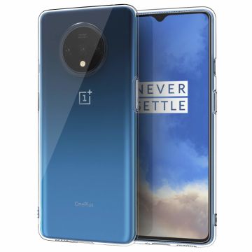 OnePlus 7T Hoesje TPU Back Cover - Transparant
