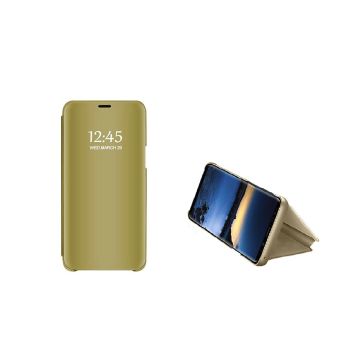 New Style LED Flip Cover Hoesje voor Samsung Galaxy A50s/A30s - Goud