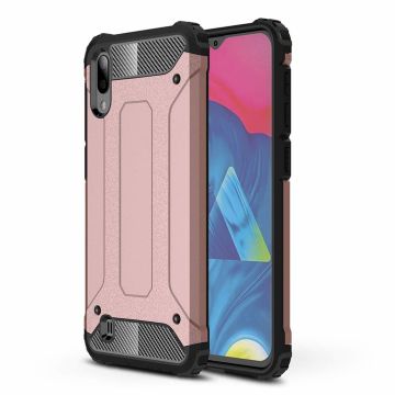 Ntech Samsung Galaxy M10 Hybrid Armor Hoesje - Rose Goud