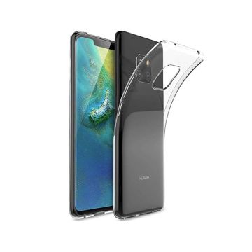 Huawei Mate 20 Pro Dual TPU Case hoesje 360° Cover 2 in 1 Case ( Voor en Achter) Transparant