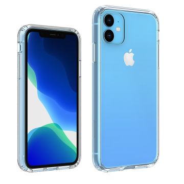 Ntech hoesje Geschikt voor iPhone 11 Back Cover Hoesje - Transparant