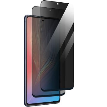 Samsung A53 5G Privacy Glass - Samsung Galaxy A53 Privacy Screen - Anti Spy Privacy Glass Galaxy A53 / A52 / A52S Privacy Screenprotector Galaxy A53 / A52 - Privacy Screenprotector - 2 pack