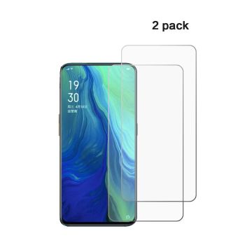Oppo Reno 10x Zoom Screenprotector Tempered Glass - 2 Stuks