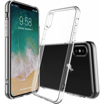 iPhone X / Xs Ultra thin transparant siliconen hoesje