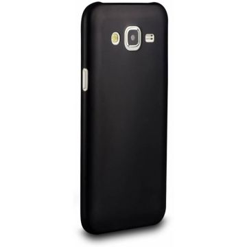 Samsung Galaxy J5 TPU back case cover Hoesje Zwart