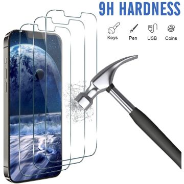 Screenprotector Geschikt voor 13 Screenprotector - Screenprotector Geschikt voor 13 Pro Screenprotector - Tempered glass 3 pack