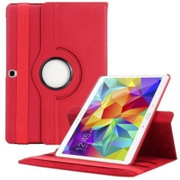 Samsung Galaxy Tab S 10.5 inch (T800 / T805) Tablet hoesje 360° draaibare Case Cover - Rood