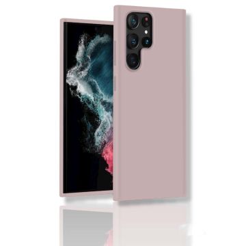 oTronica Samsung S22 Ultra hoesje Licht Roze - Samsung Galaxy S22 Ultra hoesje - hoesje Samsung S22 Ultra – S22 Ultra hoesje - hoesje Samsung Galaxy S22 Ultra - hoesje S22 Ultra - Siliconen hoesje – Licht Roze - oTronica colourackcover