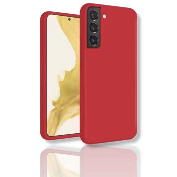 oTronica Samsung S22 Plus hoesje Rood - Samsung Galaxy S22 Plus hoesje - hoesje Samsung S22 Plus – S22 Plus hoesje - hoesje Samsung Galaxy S22 Plus - hoesje S22 Plus - Siliconen hoesje – Rood - oTronica colourackcover