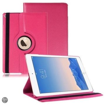 Apple iPad Air 2 Case, 360 graden draaibare Hoes, Cover - Pink / Roze