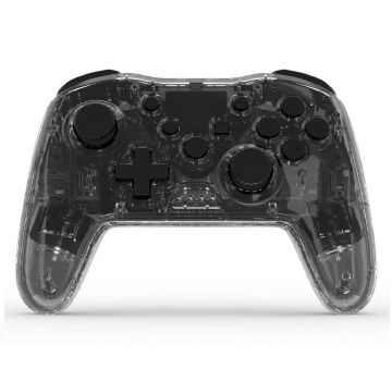 Ntech Switch Controller -Geschikt voor Switch/Lite/OLED Controller, Switch Pro Controller  - Grijs - RGB Verlichting - Gaming Accesoires - PC/Android/IOS  Turbo - Macro