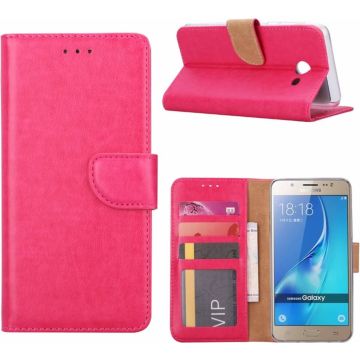 Samsung Galaxy J5 (2017) Portemonnee hoesje Pink