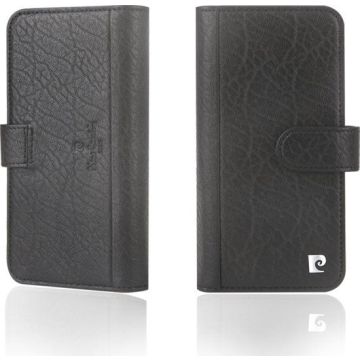 Pierre Cardin boekmodel voor Apple iPhone X / Xs - Zwart