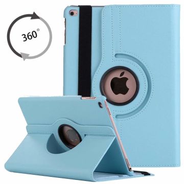 Hoes geschikt voor iPad 2021 / 2020 / 2019 (9e/8e/7e Generatie / 10.2 inch) 10.2" 360° draaibare Hoes - Licht Blauw