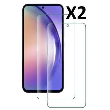 Screenprotector Geschikt voor Samsung Galaxy A54 Screenprotector - Screenprotector Geschikt voor Samsung Galaxy A54 5G Screenprotector Glas Gehard Tempered Glass - 2 Stuks