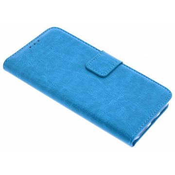 Blauw Booktype Hoesje met magneetflapje voor de iPhone X / Xs