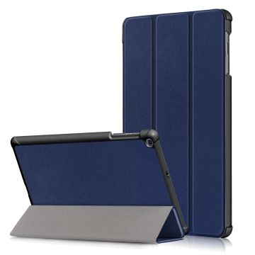 Samsung Galaxy Tab A 10.1 2019 hoes - Smart Tri-Fold Bookcase - Donkerblauw