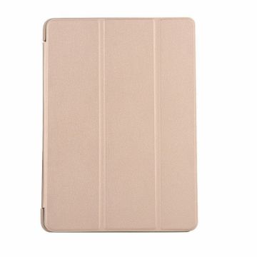 Samsung Tab S8 Plus hoes Book Case Smart Cover Goud - Samsung Galaxy Tab S8 Plus hoes - Samsung Tab S7 FE hoes bookcase - Tab S7 plus hoes Trifold hoes -Tablet Hoes 12.4 Inch
