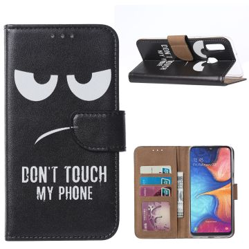 Ntech Quote & Print Design Portemonnee Hoesje - Samsung Galaxy A20e