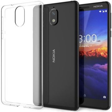 Nokia 3.1 Transparant lichte TPU ultra clear Hoesje