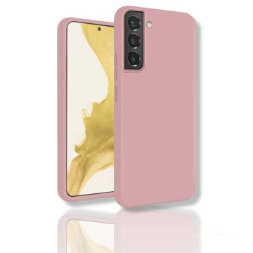 oTronica Samsung S22 Plus hoesje Baby Roze - Samsung Galaxy S22 Plus hoesje - hoesje Samsung S22 Plus – S22 Plus hoesje - hoesje Samsung Galaxy S22 Plus - hoesje S22 Plus - Siliconen hoesje – Baby Roze - oTronica colourackcover