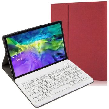Hoes geschikt voor iPad 2018 met toetsenbord Bordeaux - Hoes geschikt voor iPad 2017 hoes met toetsenbord Smart Keyboard Case Bluetooth Toetsenbord Hoesje - Ntech