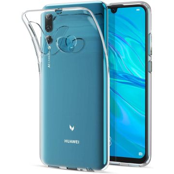Huawei Y6P 2020 siliconen hoesje - Transparant backcover TPU case