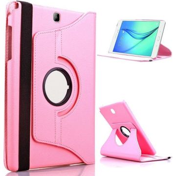 Samsung Galaxy Tab S2 9.7 Inch hoesje 360 graden draaibare Case licht roze