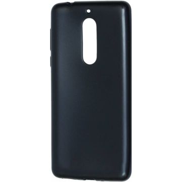 Nokia 8 zwart colour silicone tpu hoesje