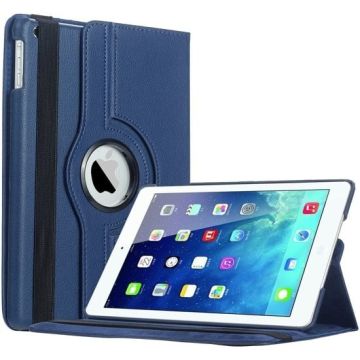 iPad 2/3/4 hoesje 360 graden Multi-stand draaibaar -Blauw