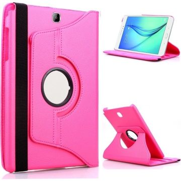 Samsung Galaxy Tab S2 9.7 Inch hoesje 360 graden draaibare Case donker roze