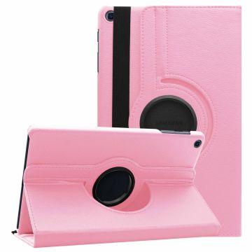 Samsung Tab A 10.1 hoes Licht Roze - Galaxy Tab A 2019 hoes draaibare cover Hoesje voor de Samsung Galaxy Tablet A 10.1 - 8719843040723