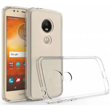 Motorola Moto E5 transparant siliconen ultra thin hoesje