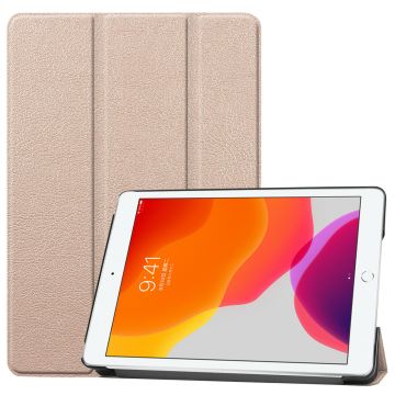 Hoes geschikt voor iPad 2017 / 2018 bookcase Goud 9.7 Inch - Hoes geschikt voor iPad 2018 Hoes 9.7 - Hoes geschikt voor iPad 2017 Hoes smart cover Trifold - Ntech
