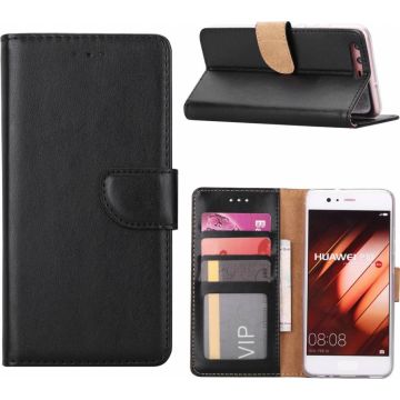 Huawei P10 Lite Portemonnee / Boektype hoesje Zwart