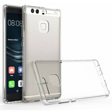 Huawei P9 ultra dun crystal clear slim fit case cover hoesje