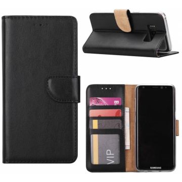 Samsung Galaxy S7 Portmeonnee hoesje / booktype case zwart