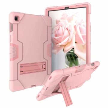 Ntech Armor Kickstand Hoesje Samsung Galaxy Tab S5e T720 - Rose goud