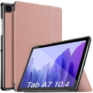 Samsung Galaxy Tab A7 Hoes - 10.4 inch - (2020/2022) - Trifold Bookcase - Rose Goud