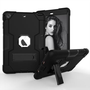 Ntech Hoesje - Apple iPad mini (2019) Built in Kickstand Armor - Zwart