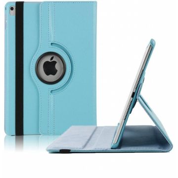 nieuwe iPad 9.7 (2017) hoesje 360ﾰ draaibaar Licht Blauw