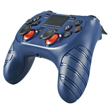Joystick - ps4 controller - draadloze controller - pc controller Blauw