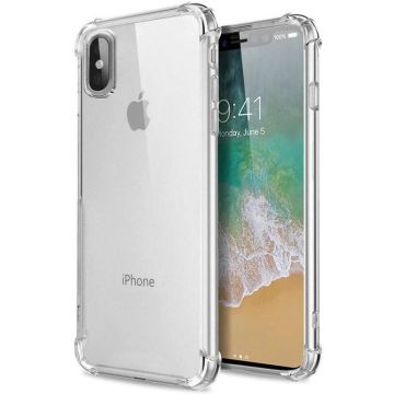 Doorzichtig Hoesje Apple iPhone X / Xs / 10 Siliconen Shock Proof TPU Case - met verstevigde randen