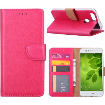 Huawei Nova 2 Portemonnee hoesje / book case Pink