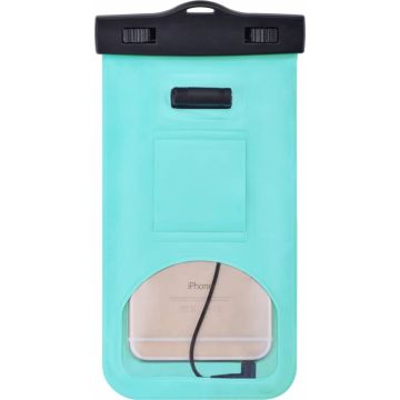 Neon Multi Functional Waterdichte hoesje Pouch Met Audio Jack LG K10 (2018) Groen