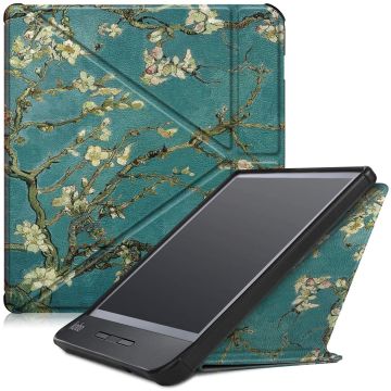 Kobo Clara HD hoes Boom Bookcase - kobo clara hd cover Smart case - kobo clara hoes- hoes Kobo Clara HD - Kunstleer - Trifold Bookcase hoesje