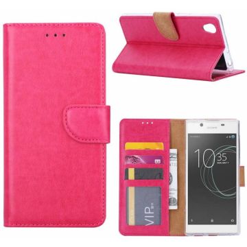 Sony Xperia XZ Premium Portemonnee hoesje / book case Pink