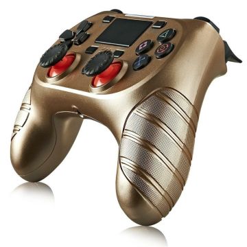 Joystick - ps4 controller - draadloze controller - pc controller Goud